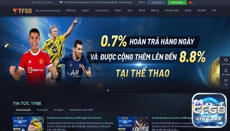 Tf88 - Điểm đến giải trí chuyên nghiệp, cạnh tranh, minh bạch Nhà cái TF88 có những đặc điểm nổi bật gì?