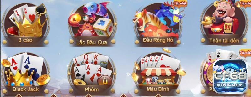 Cách tính điểm xì dách tại CF68 - Casino uy tín nhất hiện nay Đa dạng sản phẩm cược tại nhà cái CF68