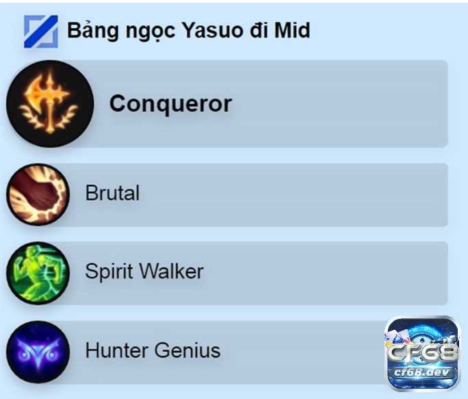 Đồ Ys Tốc Chiến, bảng ngọc và cách chơi cực mạnh mùa 11 Bảng ngọc của Yasuo tốc chiến mùa 11