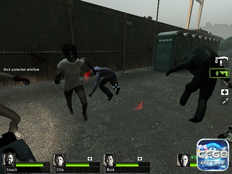 Game Left 4 Dead 2 - Siêu phẩm bắn súng sinh tồn diệt zombie Bạn cần phải chiến đấu chống lại những người nhiễm bệnh