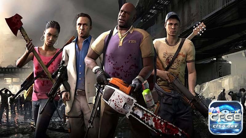 Game Left 4 Dead 2 - Siêu phẩm bắn súng sinh tồn diệt zombie Dàn nhân vật trong game