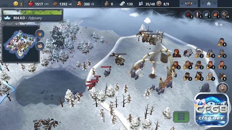 Game Northgard: Xây dựng thế giới theo chiến thuật của bạn Thực hiện các cuộc viễn chinh để mowr rộng lãnh thổ