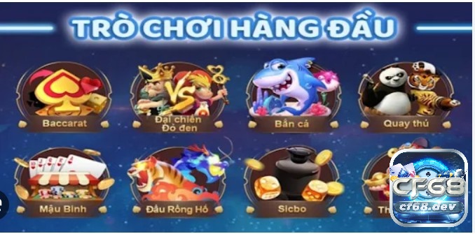Game online bai CF68 giao diện đẹp mắt, thương hiệu uy tín Kinh nghiệm chơi game online bai CF68 hay nhất
