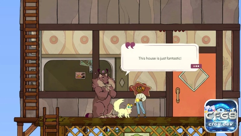 Game Spiritfarer 2D co-op: Đưa tiễn linh hồn về miền cực lạc Astrid - linh hồn linh miêu, bà của Stella