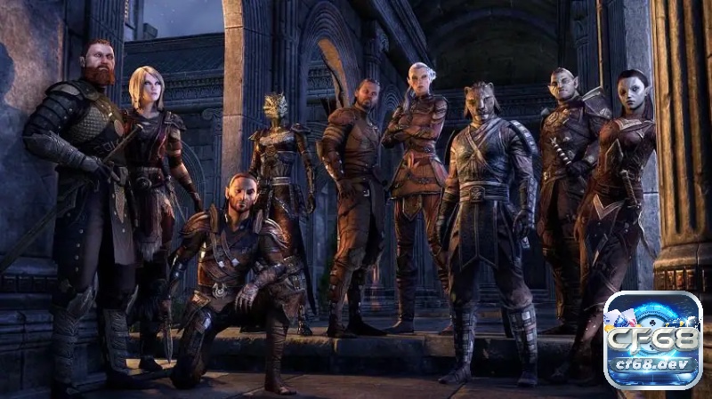 Game The Elder Scrolls Online: Khám phá vùng đất mới Tamriel Đa dạng lớp nhân vật trong Game giúp người chơi tuỳ ý lựa chọn