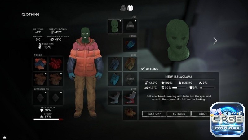 Game The Long Dark: Game thủ sinh tồn ở vùng đất thánh Vũ khí và trang bị rất đa dạng trong Game The Long Dark