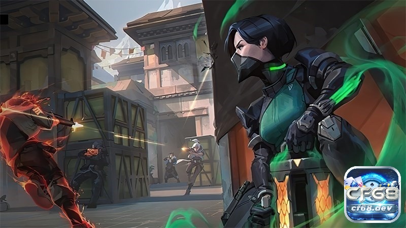 Game Valorant: Game bắn súng chiến thuật cạnh tranh 5v5 Người chơi được chia làm 2 đội với phương thức chiến đấu 5v5