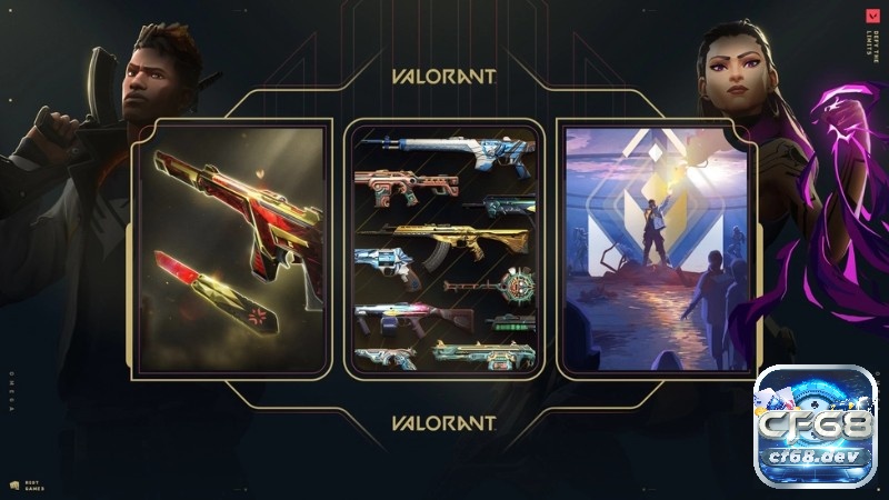 Game Valorant: Game bắn súng chiến thuật cạnh tranh 5v5 Valorant sử dụng đa dạng với 18 loại vũ khí khác nhau