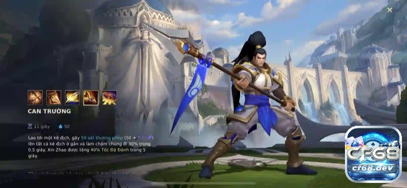 Lên đồ Xin Zhao Tốc Chiến, bảng ngọc bổ trợ cực mạnh mùa 11 Bộ kỹ năng của Xin Zhao rất dễ sử dụng