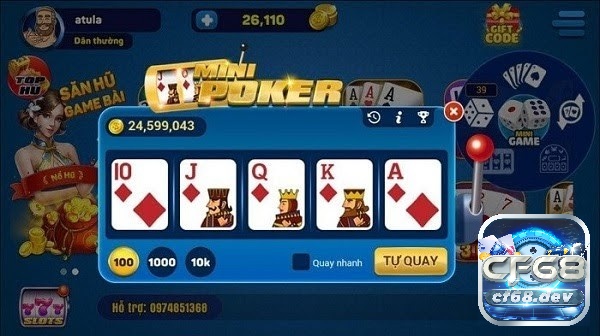 Luật chơi Mini Poker - Trò chơi Poker kết hợp slot đầy hấp dẫn Luật chơi Mini Poker cần hiểu rõ để áp dụng cách chơi hiệu quả