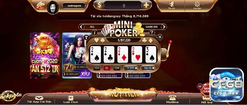 Luật chơi Mini Poker - Trò chơi Poker kết hợp slot đầy hấp dẫn Luật chơi Mini Poker căn bản được xây dựng thế nào?