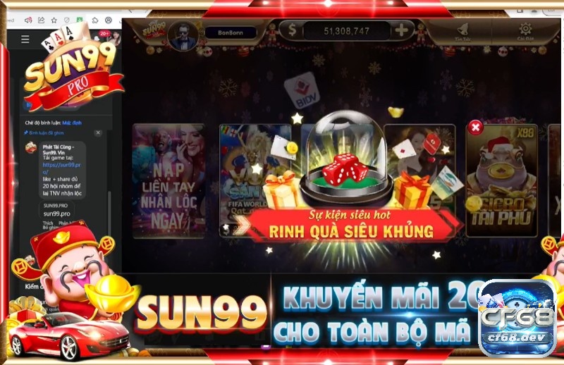 Sun99 tài xỉu - Cổng game sicbo uy tín và chất lượng tại VN Giao diện đẹp mắt và hiện đại