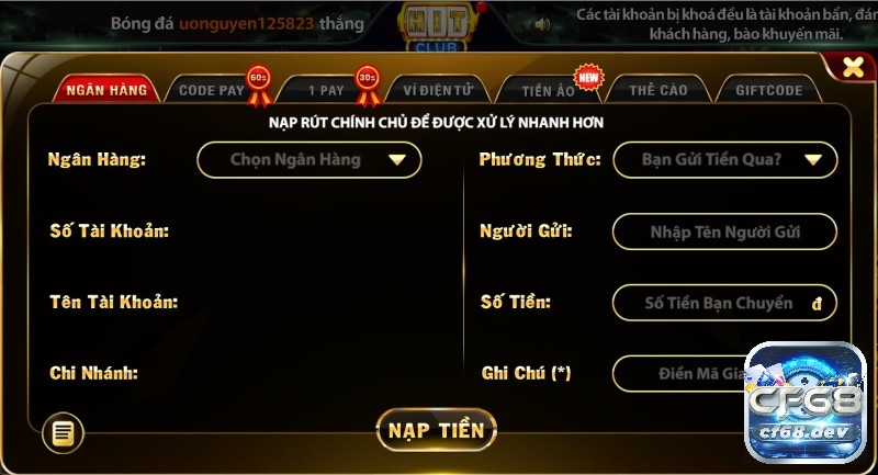 Sun99 tài xỉu - Cổng game sicbo uy tín và chất lượng tại VN Thực hiện liên kết ngân hàng để nạp tiền vào trải nghiệm
