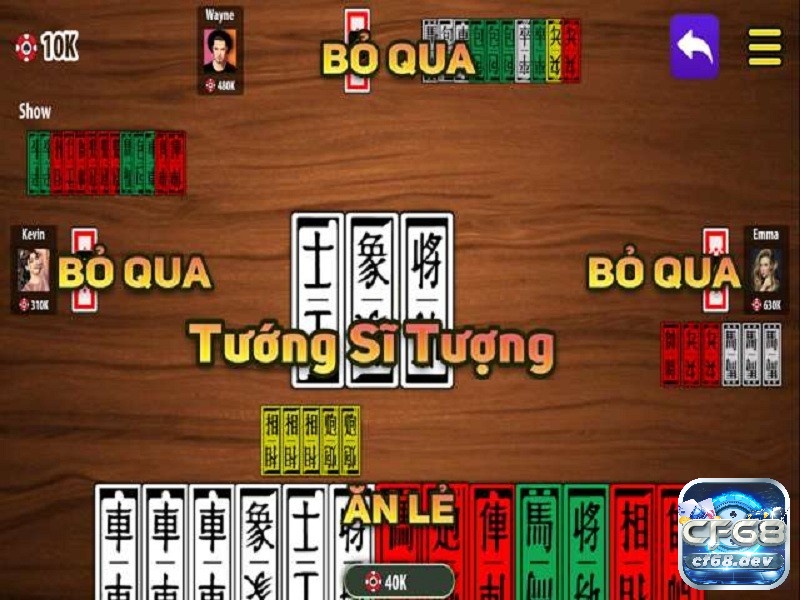 Bài tứ sắc là gì? Cách chơi bài tứ sắc chi tiết, dễ hiểu Nếu có 2-3 cây tướng cùng màu hãy ghép thành tướng