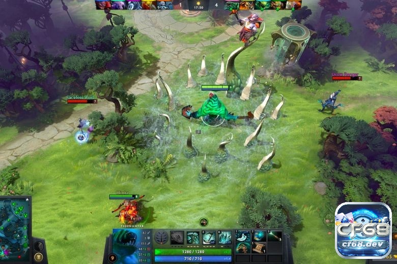 Game Dota 2 - Sự trở lại của game MOBA kinh điển Tại Game Dota 2, người chơi cần phối hợp với nhau để giành chiến thắng trong trận đấu