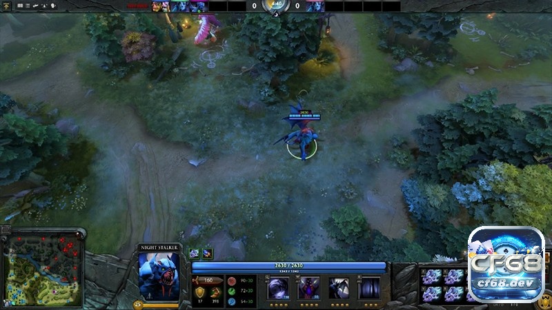 Game Dota 2 - Sự trở lại của game MOBA kinh điển Night Stalker tăng thêm tầm nhìn vào ban đêm