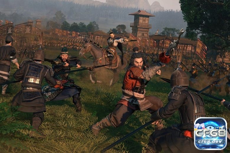 Game Total War: Three Kingdoms - Game chiến thuật Tam Quốc Người chơi hòa thân và lựa chọn một phe, sau đó càn quét và diệt sạch các tướng địch để hoàn thành nhiệm vụ