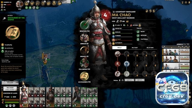 Game Total War: Three Kingdoms - Game chiến thuật Tam Quốc Vũ khí của tướng có thể bị mất