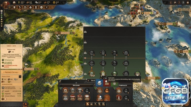 Game A Total War Saga: TROY - Game chiến thuật Hy Lạp cổ Hãy xây dựng và phát triển vương quốc