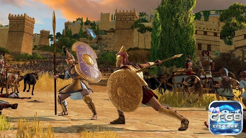Game A Total War Saga: TROY - Game chiến thuật Hy Lạp cổ Đồ họa game A Total War Saga: TROY vô cùng đẹp mắt