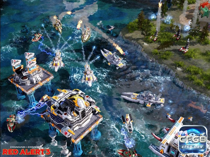 Game Comando & Conquer Red Alert chiến thuật đặc sắc Nhân vật trong Game Comando & Conquer Red Alert