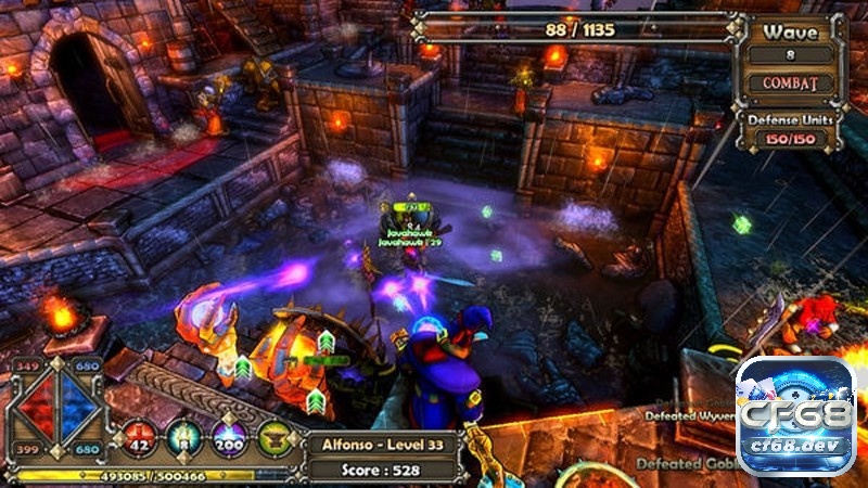 Game Dungeon Defenders - Game thủ thành nhập vai hấp dẫn Nhiệm vụ của người chơi chỉ đơn giản là bảo vệ các tinh thể khỏi các đợt tấn công