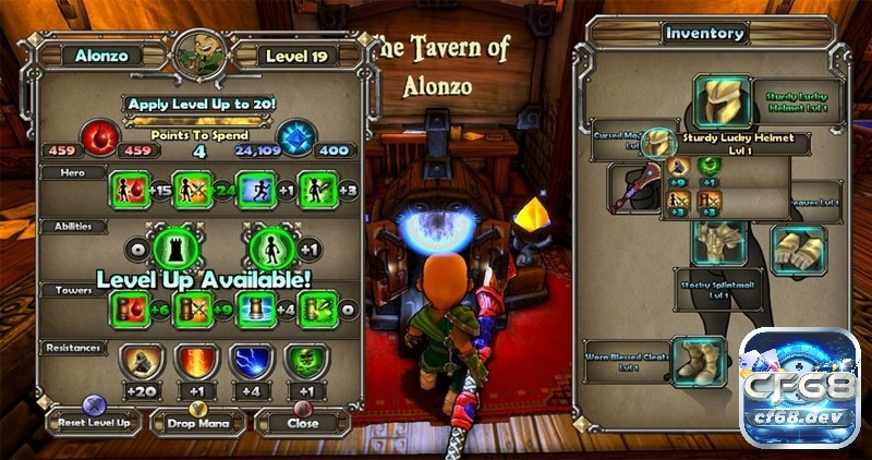 Game Dungeon Defenders - Game thủ thành nhập vai hấp dẫn Một số vũ khí trong game