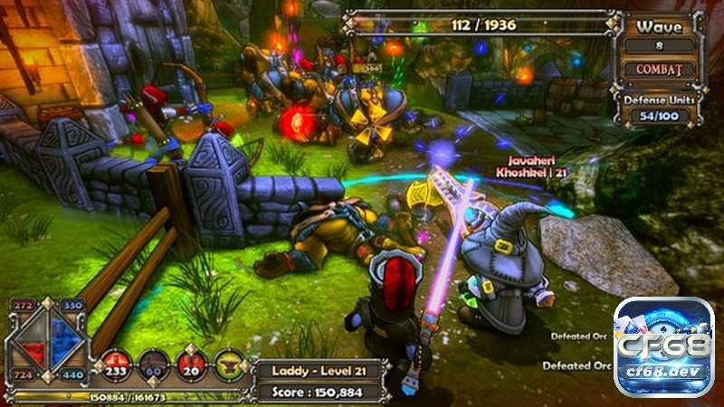 Game Dungeon Defenders - Game thủ thành nhập vai hấp dẫn Lối chơi game hấp dẫn