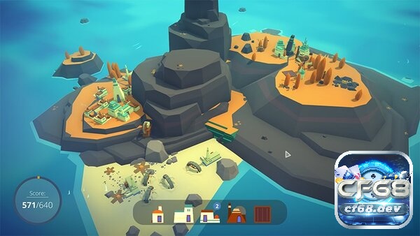 Game Islanders - Game chiến lược xây thành phố trên đảo Đặt công trình ở vị trí phù hợp để nhận điểm cao