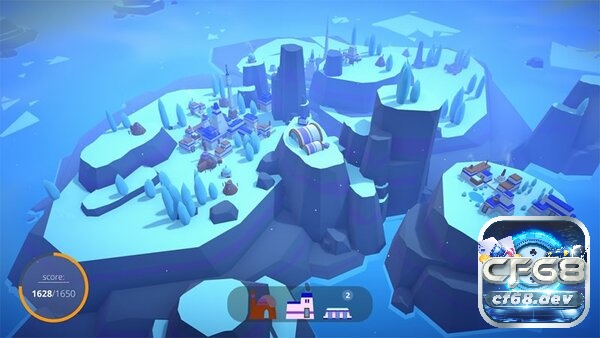 Game Islanders - Game chiến lược xây thành phố trên đảo Chế độ Highscore đòi hỏi đạt điểm tối đa để mở khóa công trình