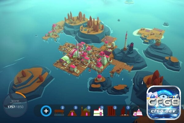 Game Islanders - Game chiến lược xây thành phố trên đảo Các công trình trong game được thiết kế chân thật và gần gũi