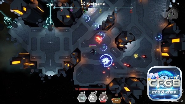 Game Mech Arena - Game bắn súng góc nhìn thứ 3 hấp dẫn Nhiệm vụ của bạn là giành chiến thắng trong các trận chiến để thu thập tài nguyên