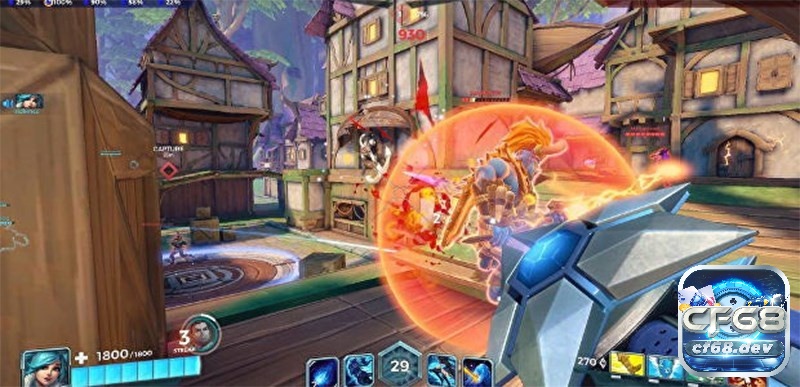 Game Paladins - Game bắn súng MOBA miễn phí cực hấp dẫn Lối chơi góc nhìn thứ nhất