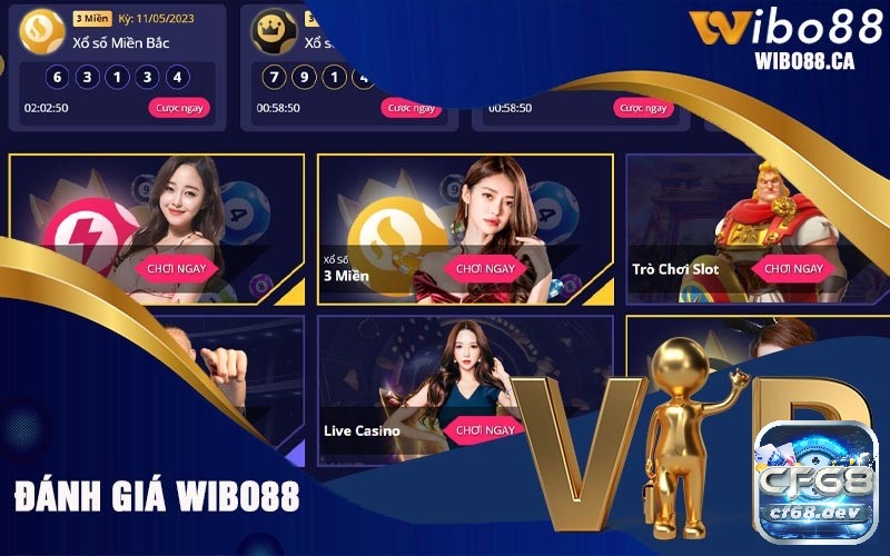 Wibo88: Cổng game giải trí online đỉnh cao hàng đầu Châu Á Wibo88 là một nhà cái cá cược uy tín và đáng tin cậy, mang đến trải nghiệm người dùng tuyệt vời.