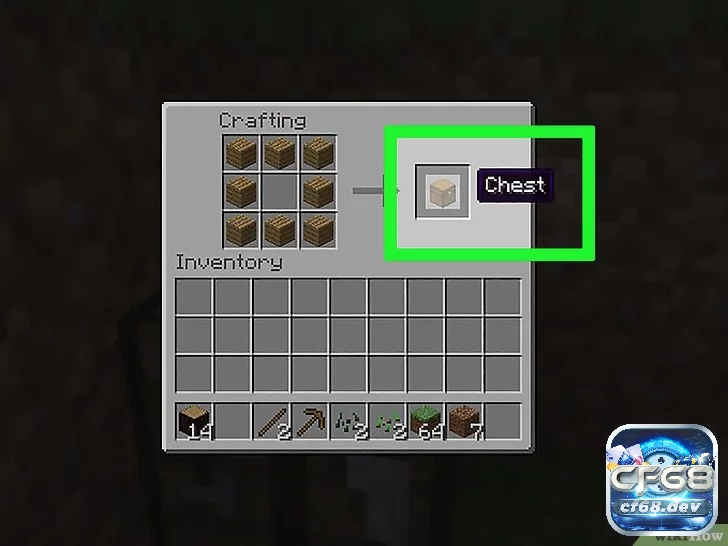 Cách xây nhà trong minecraft nhanh chóng và hiện đại nhất Đừng quên chế tạo các công cụ để nâng cao hiệu suất làm việc nhé!