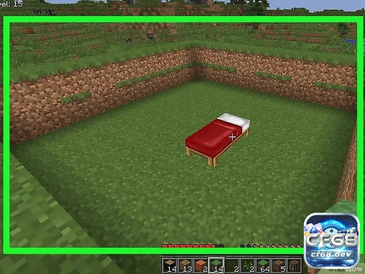 Cách xây nhà trong minecraft nhanh chóng và hiện đại nhất Chế tạo giường là một việc cần thiết phải làm sớm trong cách xây nhà trong minecraft.