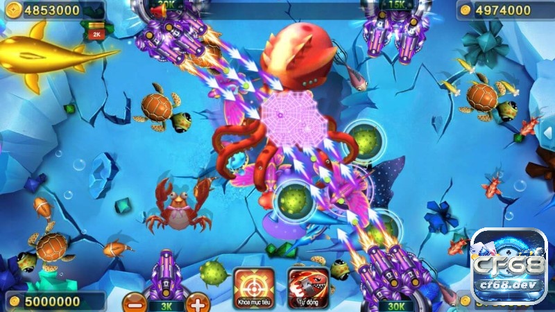 Cho game ban ca CF68 có gì hấp dẫn? Khám phá ngay Cho game ban ca tại CF68 có giao diện vô cùng đẹp mắt