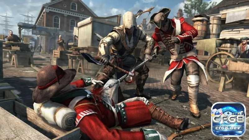 Game Assassin’s Creed 3: Khám phá cuộc chiến cách mạng Mỹ Assassin’s Creed 3 ghi điểm cao về âm thanh và đồ hoạ.