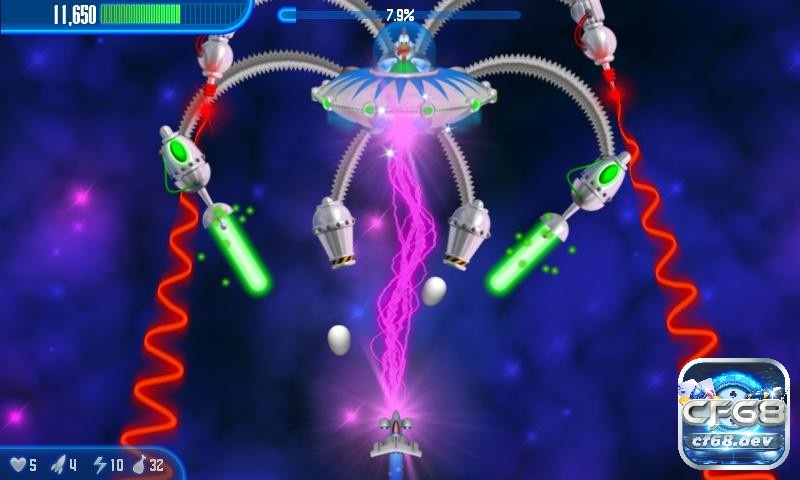 Game Chicken Invaders 3 - Game bắn gà huyền thoại Game Chicken Invaders 3 với lối chơi bắn súng giải trí dạng phổ thông quen thuộc