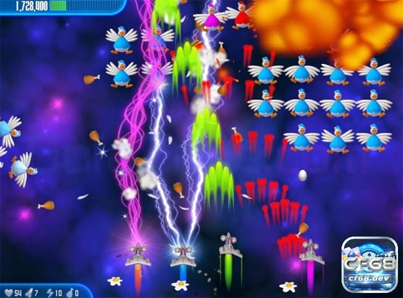 Game Chicken Invaders 5: Tựa game bắn gà đầy vui nhộn Chicken Invaders 5 đem đến cho người chơi một trải nghiệm hình ảnh đẹp mắt và âm thanh sống động