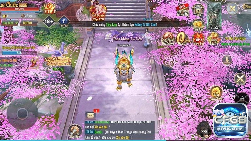 Game Cửu Mộng Tiên Vực - Game tiên hiệp nhập vai đỉnh cao Game Cửu Mộng Tiên Vực có đồ họa đẹp mắt và chi tiết