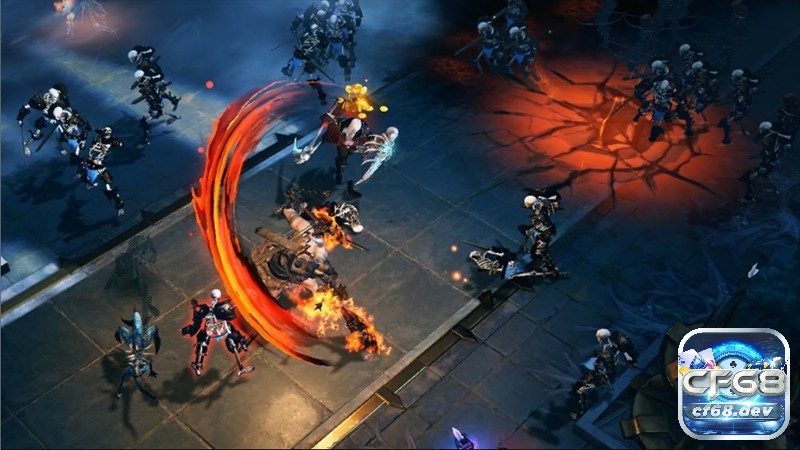 Game Diablo Immortal: Trò chơi nhập vai huyền thoại đỉnh cao Điều khiển nhân vật trong game Diablo Immortal khá đơn giản và dễ dàng.