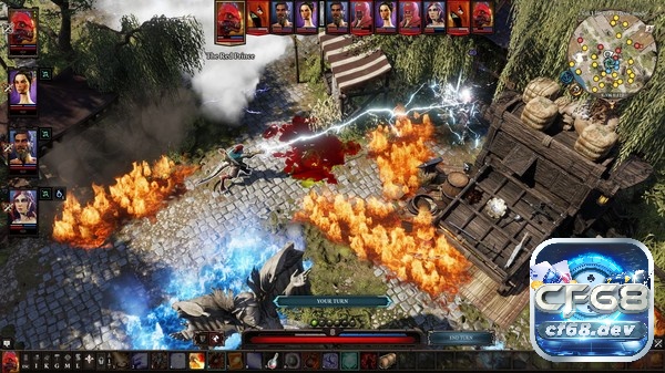 Game Divinity Original Sin 2 - Game RPG đẹp mắt và hấp dẫn Cốt truyện game xoay quanh hành trình chiến đấu của nhóm Sourcerers