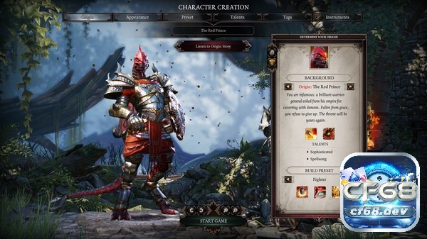 Game Divinity Original Sin 2 - Game RPG đẹp mắt và hấp dẫn Nhân vật trong game Divinity Original Sin 2 đa dạng với nhiều chủng tộc riêng