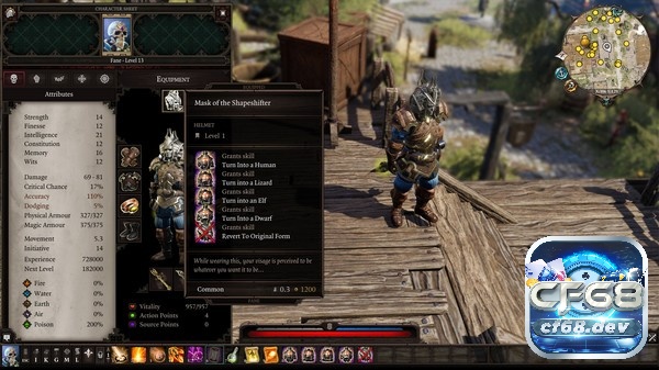 Game Divinity Original Sin 2 - Game RPG đẹp mắt và hấp dẫn Mỗi nhân vật trong game đều có thể học kỹ năng riêng biệt cho mình