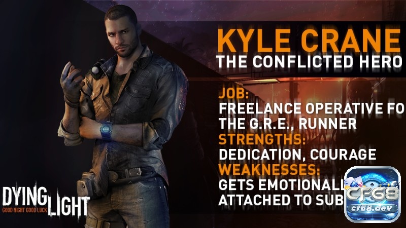 Game Dying Light - Game bắn súng Zombie kết hợp Parkour Kyle Crane là nhân vật chính trong game Dying Light