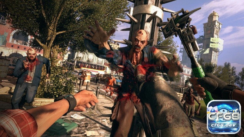 Game Dying Light - Game bắn súng Zombie kết hợp Parkour Kỹ năng dùng vũ khí trong game rất quan trọng