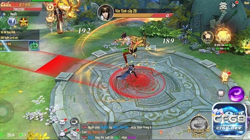 Game Họa Giang Hồ - VTC - Game kiếm hiệp nhập vai bom tấn Game Họa Giang Hồ - VTC có lối chơi nhập vai quen thuộc của các tựa game kiếm hiệp