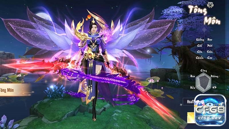 Game Họa Giang Hồ - VTC - Game kiếm hiệp nhập vai bom tấn Bạn có thể lựa chọn nhân vật thuộc nhiều môn phái trong game