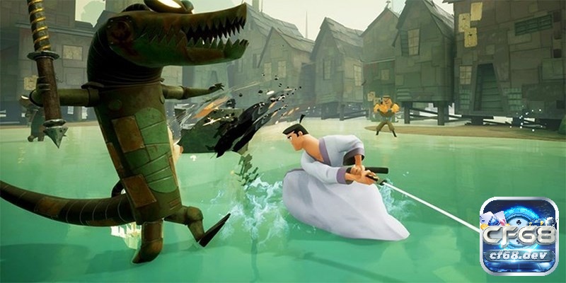 Game Samurai Jack: Huyền thoại chuyển thể thành trò chơi Samurai Jack là trò chơi hành động và phiêu lưu đầy kịch tính, nơi người chơi chống lại sự ác của Aku.